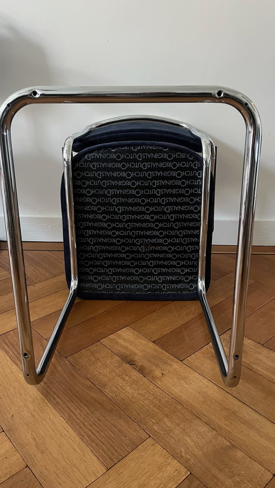 Image 1 of 6x Gebr. van der Stroom Niederländische Originale Modell Gispen 201