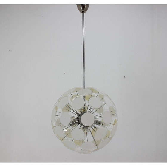 Image 1 of Mid Century Sputnik atomarer Kronleuchter, Italien 1970er