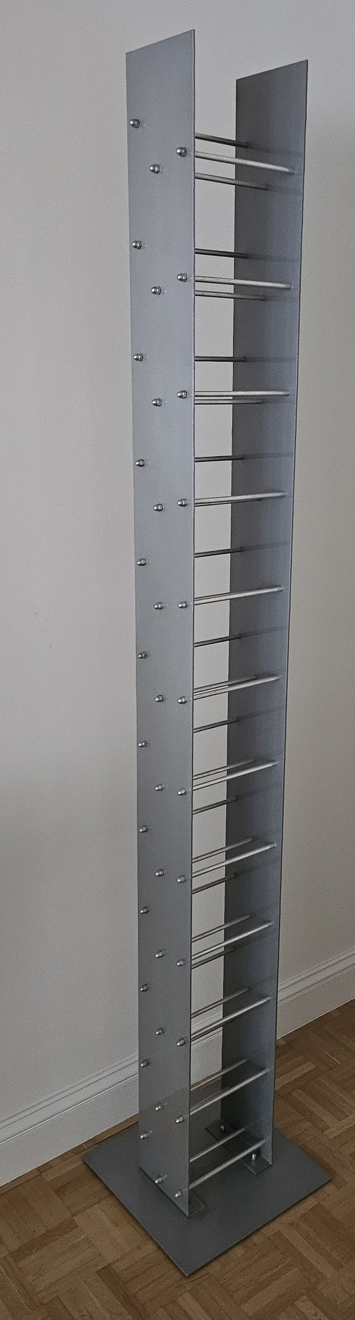 Pol Quadens Cd Rack Metall mit Kaufnachweis