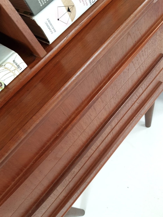 Image 1 of Vintage Danish Secretaire | Teak Schrank Schubladen
