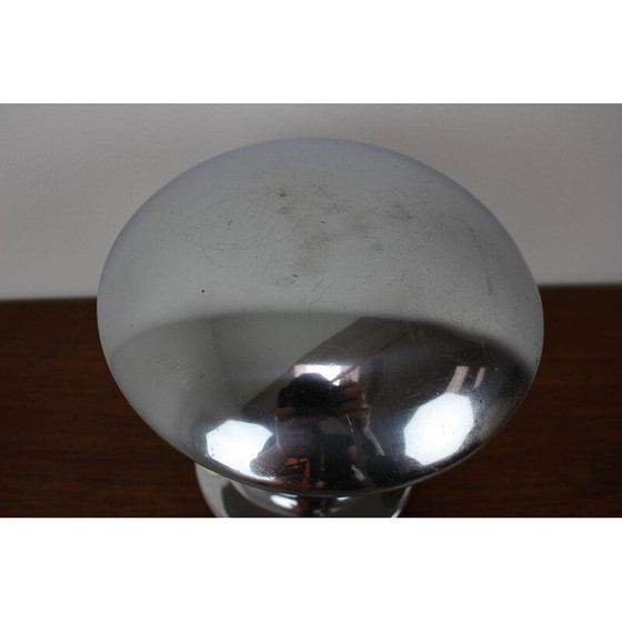 Image 1 of Vintage Bauhaus Messing Tischlampe, Tschechoslowakei 1930