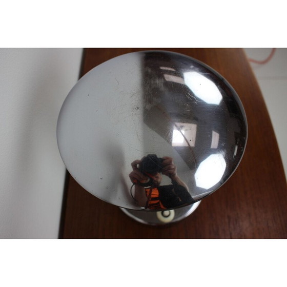 Image 1 of Vintage Bauhaus Messing Tischlampe, Tschechoslowakei 1930