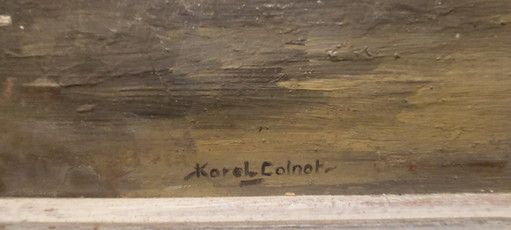 Malerei von Karel Colnot – schilderijen tekeningen, Wood, Klassiek (photo 2 of 5)