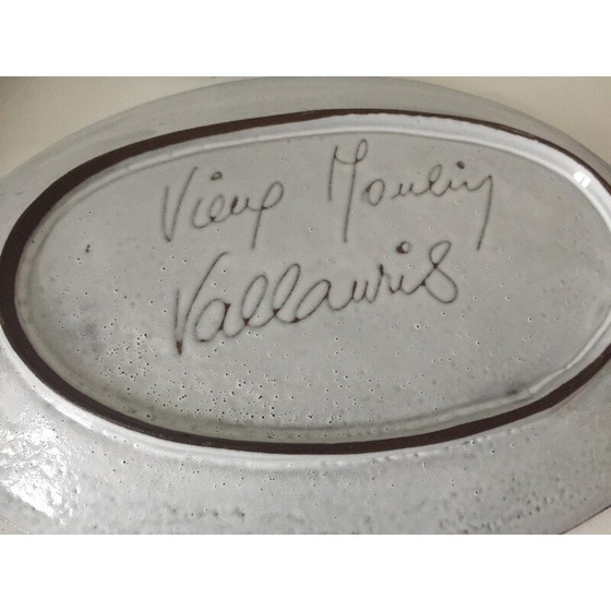 Image 1 of Vintage-Keramikschale von Atelier Vieux Moulin, 1960