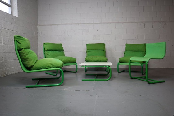 Image 1 of  Lounge-Set "Stuns" von Jan Dranger & Johan Huldt für Innovator, 1973 Schweden