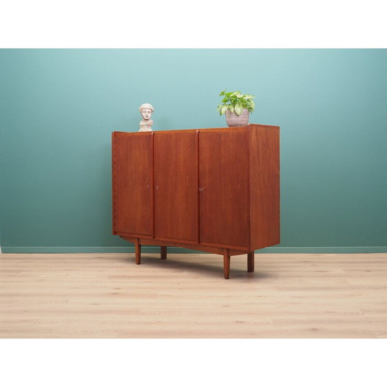 Image 1 of Vintage Teakholz Highboard, Dänemark 1960er Jahre
