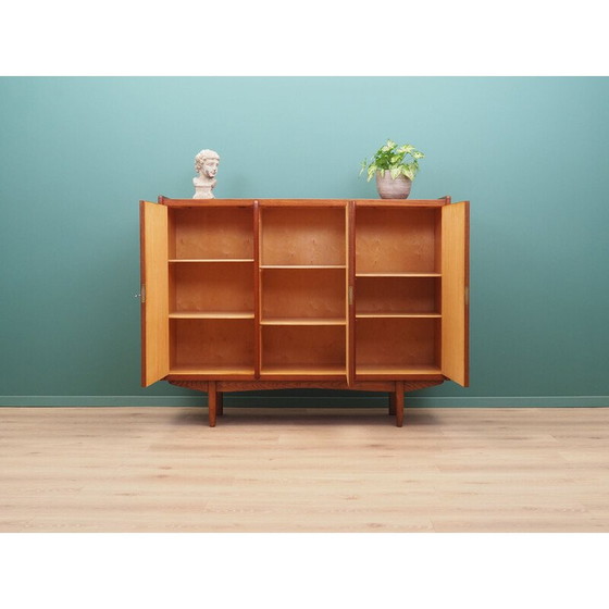 Image 1 of Vintage Teakholz Highboard, Dänemark 1960er Jahre
