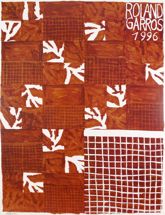 Image 1 of Meurice- Originalplakat Roland Garros 1996 - Galerie Lelong, Paris