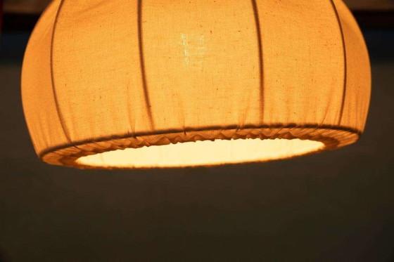 Image 1 of Dänisches Design 60er Jahre Steh-/Bogenlampe Teak Domus, Bogen Stehlampe