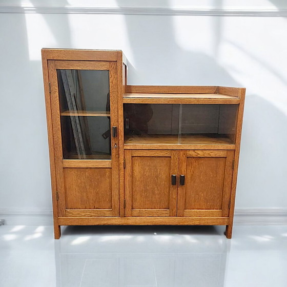 Image 1 of Antiker Teeschrank Art Deco Amsterdamer Schule