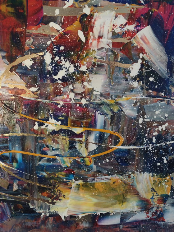 Image 1 of Sietse artpaintings Acrylmalerei bei Kerzenschein