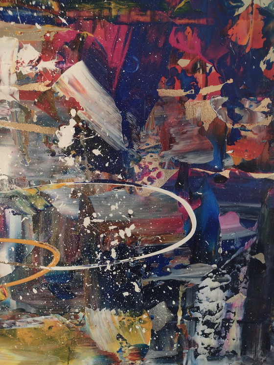 Image 1 of Sietse artpaintings Acrylmalerei bei Kerzenschein