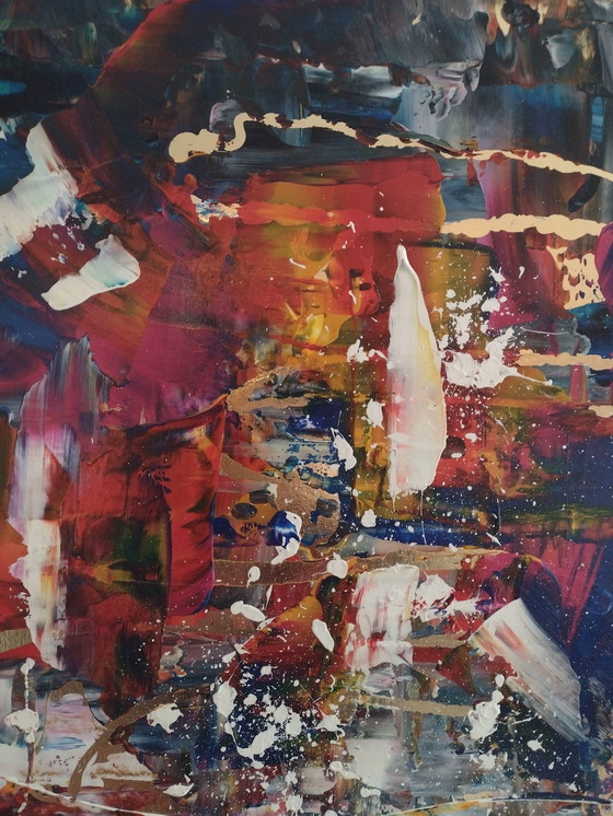 Image 1 of Sietse artpaintings Acrylmalerei bei Kerzenschein