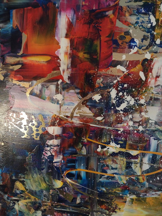 Image 1 of Sietse artpaintings Acrylmalerei bei Kerzenschein