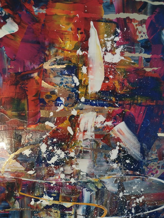 Image 1 of Sietse artpaintings Acrylmalerei bei Kerzenschein