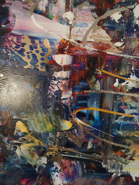 Image 1 of Sietse artpaintings Acrylmalerei bei Kerzenschein