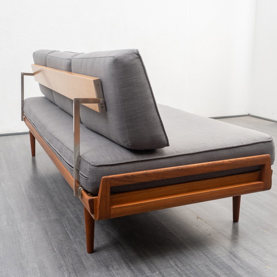 Image 1 of 60er Jahre Knoll Antimott Sofa, neu gepolstert