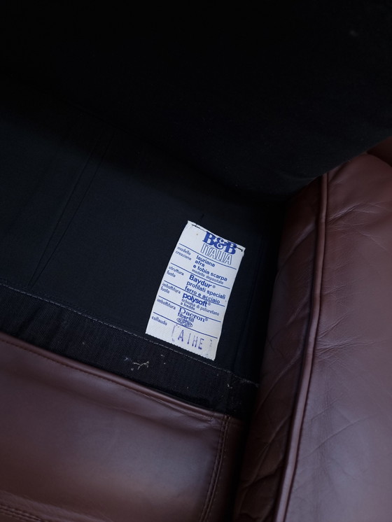 Image 1 of B&B ITALIA Lauriana Garnitur Set Designersofa Sessel Chair Ledersofa