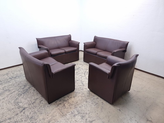 Image 1 of B&B ITALIA Lauriana Garnitur Set Designersofa Sessel Chair Ledersofa
