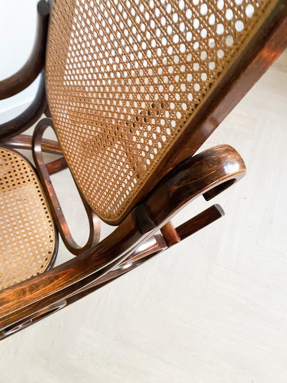 Image 1 of Vintage Schaukelstuhl