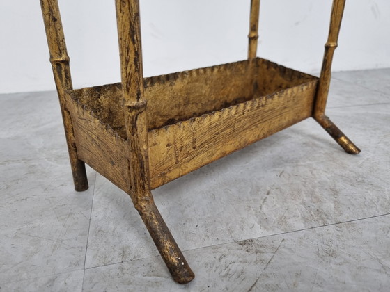 Image 1 of Chinoiserie Schirmständer aus Kunstbambus, 1960er Jahre