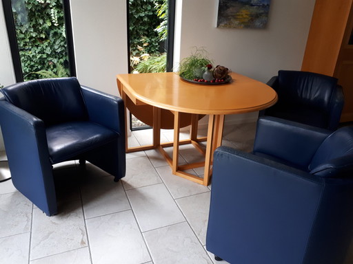 3x Leolux Saga Sessel