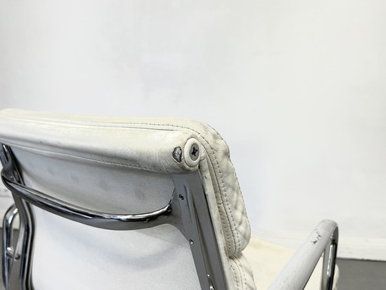 Image 1 of Hermann Miller Schreibtischstuhl Büro Softpad Leder EA 208