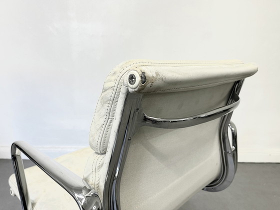 Image 1 of Hermann Miller Schreibtischstuhl Büro Softpad Leder EA 208