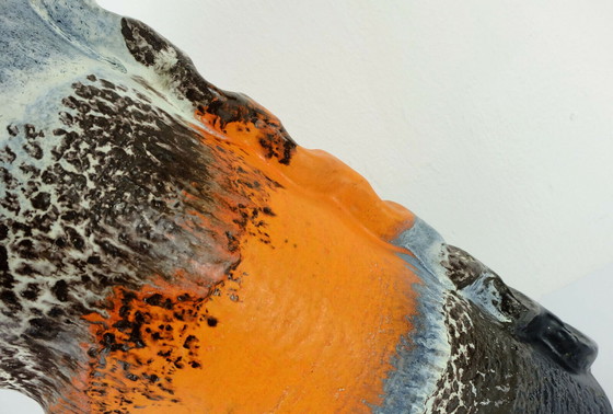 Image 1 of riesige mid century Keramikvase Duemler & Breiden Modell 24/50 Dekor Polar 