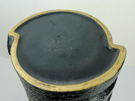 Image 1 of riesige mid century Keramikvase Duemler & Breiden Modell 24/50 Dekor Polar 