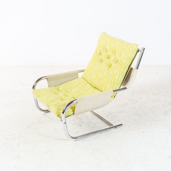 Image 1 of Sessel mit Rohrrahmen aus den 70er Jahren