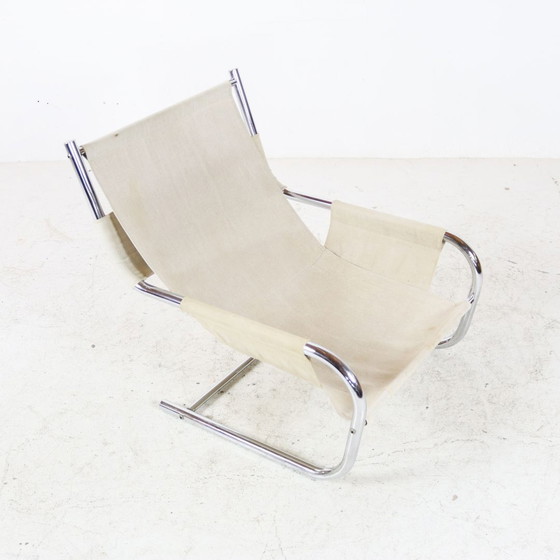 Image 1 of Sessel mit Rohrrahmen aus den 70er Jahren