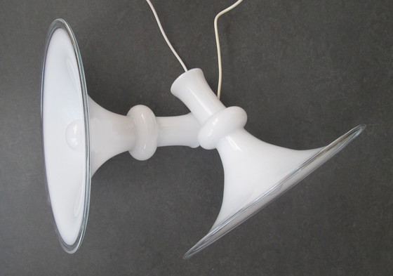 Image 1 of 2x Holmegaard Glasvaerk Etude Hängelampe von Michael Bang