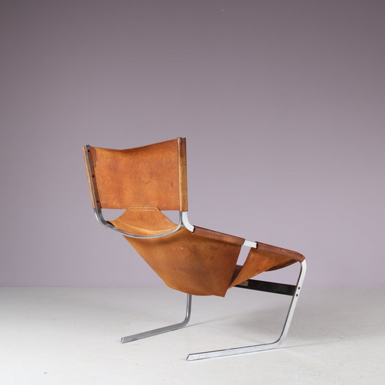 Image 1 of Pierre Paulin "F444" Stuhl für Artifort, Niederlande 1960