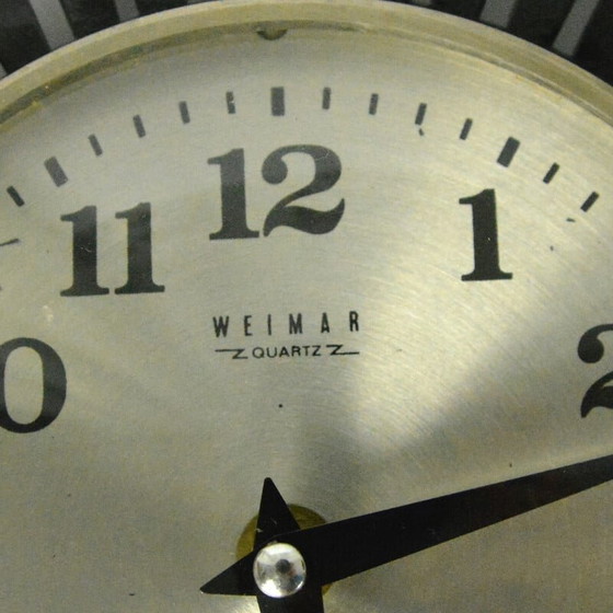 Image 1 of Vintage Wanduhr von Weimar, Deutschland 1970er