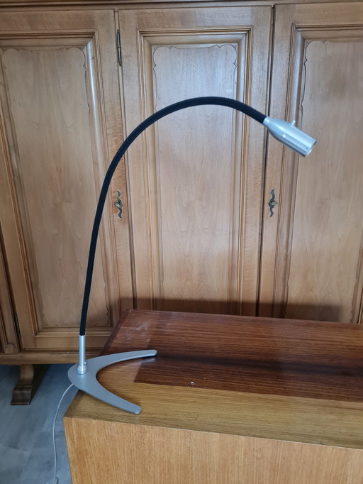 Coole Zeus Tischleuchte Von Less’N’More Alu Natur Flexible Lichtverteilung Neu!