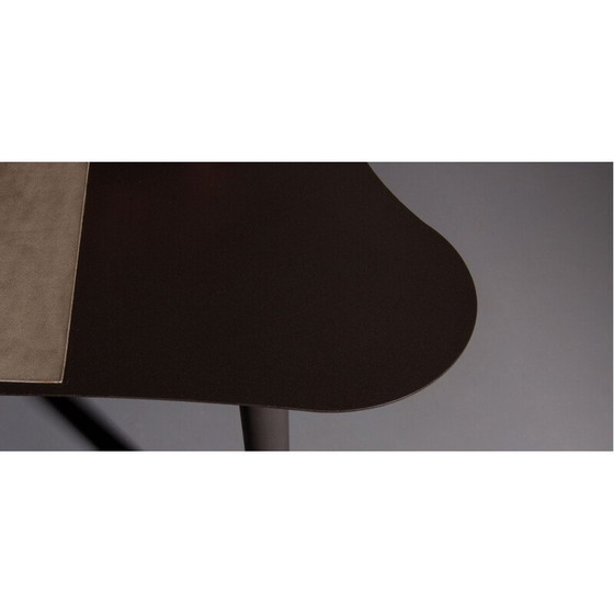 Image 1 of Vintage-Schreibtisch aus Holz und verchromtem Stahl von Entremanos Andrés Nagel, 1988