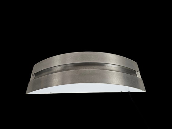 Image 1 of Dutch Design - Hala Zeist - Gebürsteter Stahl - Silber - 80'S