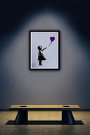 Banksy: "Ballonmädchen" 63/150.