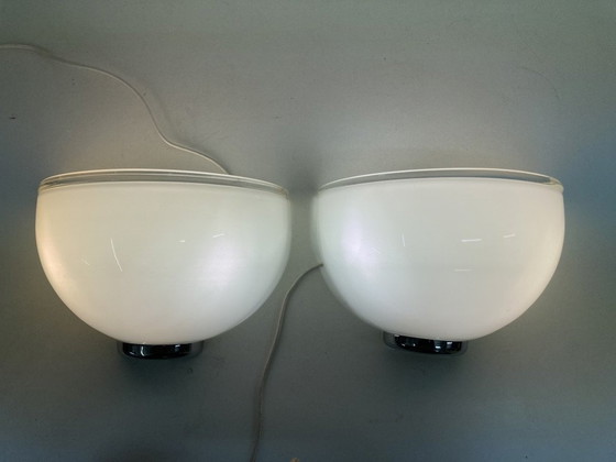 Image 1 of 2 X Artemide Onfale Parete Wandlampen Design Luciano Vistosi