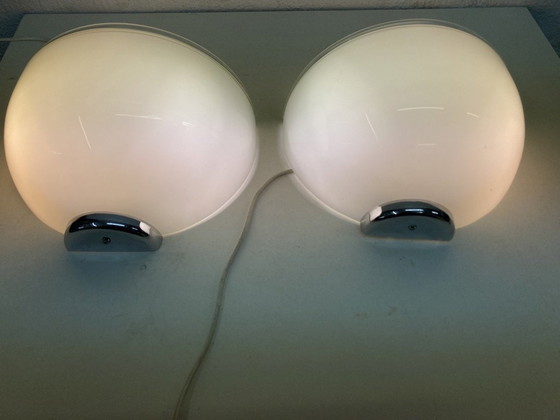 Image 1 of 2 X Artemide Onfale Parete Wandlampen Design Luciano Vistosi