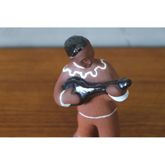 Image 1 of Vintage Pierrot Figur von Osa Dänemark 1960s