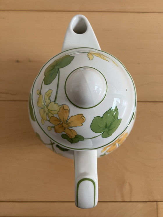 Image 1 of Villeroy & Boch Geranium Teekanne