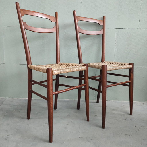 2X Vintage Küchenstühle