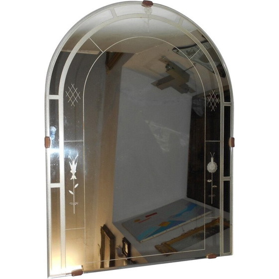 Image 1 of Italienischer Spiegel von Luigi Fontana - 1920er Jahre