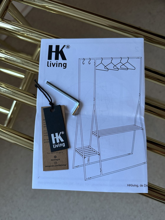 Image 1 of Hkliving Kleidungsständer mit Kleiderbügel/Haken-Set