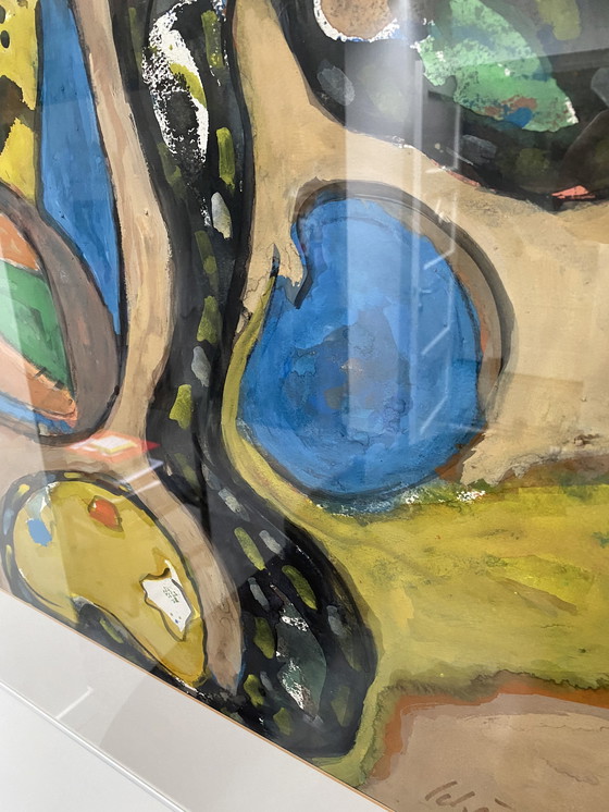 Image 1 of Gouache von Gerard Schäperkötter 1988