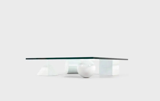 Image 1 of Massimo und Lella Vignelli 'Metaphora' Couchtisch
