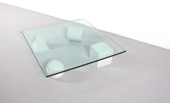 Image 1 of Massimo und Lella Vignelli 'Metaphora' Couchtisch