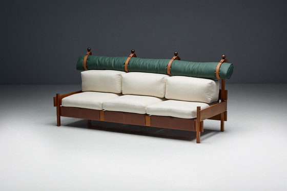 Image 1 of Dreisitziges Sofa "Tonico" von Sergio Rodrigues, Brasilien, 1963